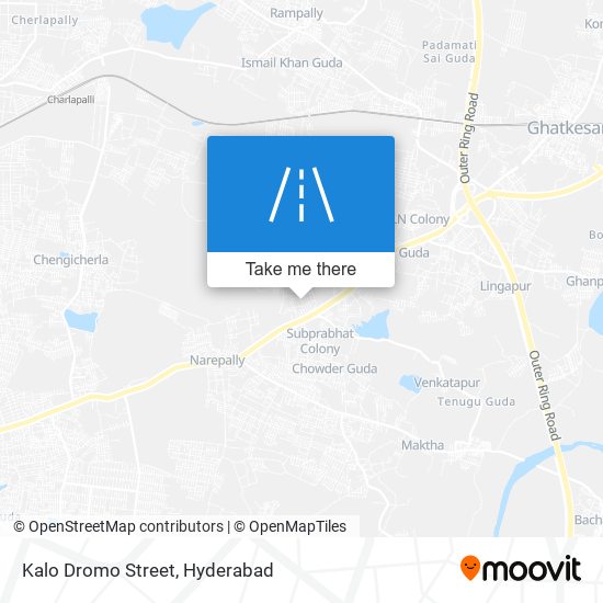 Kalo Dromo Street map