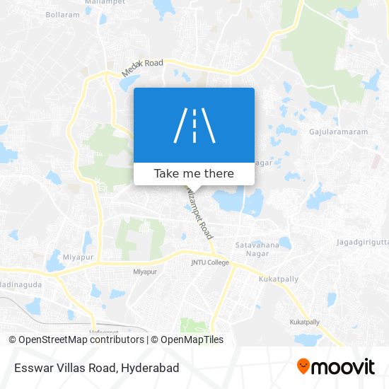 Esswar Villas Road map