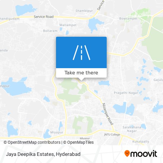 Jaya Deepika Estates map