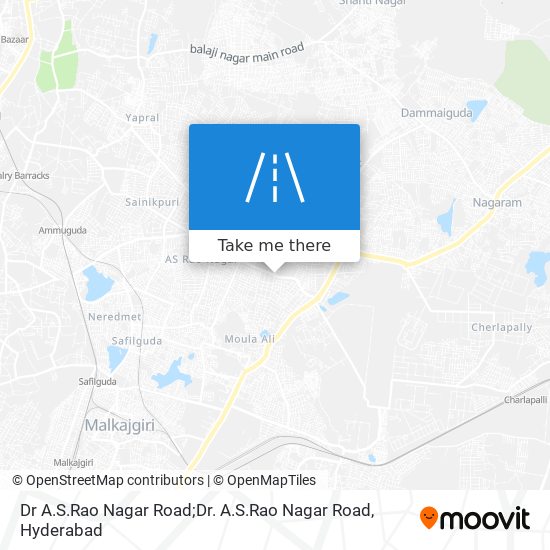 Dr A.S.Rao Nagar Road;Dr. A.S.Rao Nagar Road map