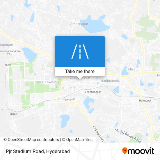 Pjr Stadium Road map