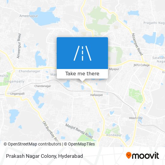 Prakash Nagar Colony map