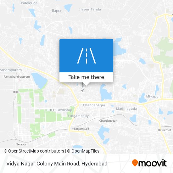 Vidya Nagar Colony Main Road map
