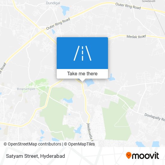 Satyam Street map