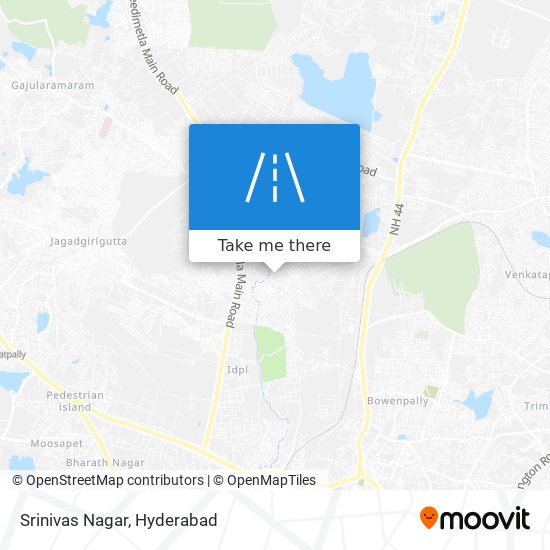 Srinivas Nagar map