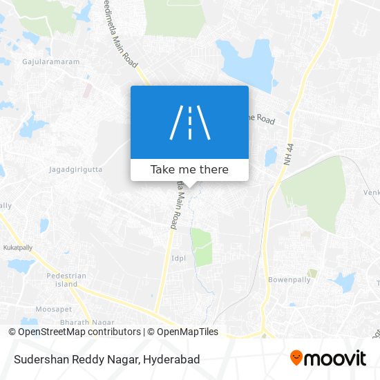 Sudershan Reddy Nagar map