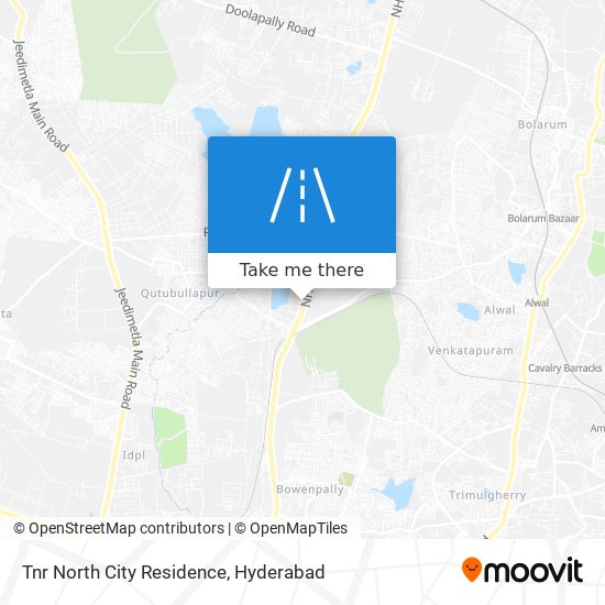 Tnr North City Residence map