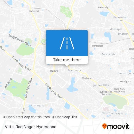 Vittal Rao Nagar map