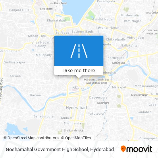 Goshamahal Government High School map