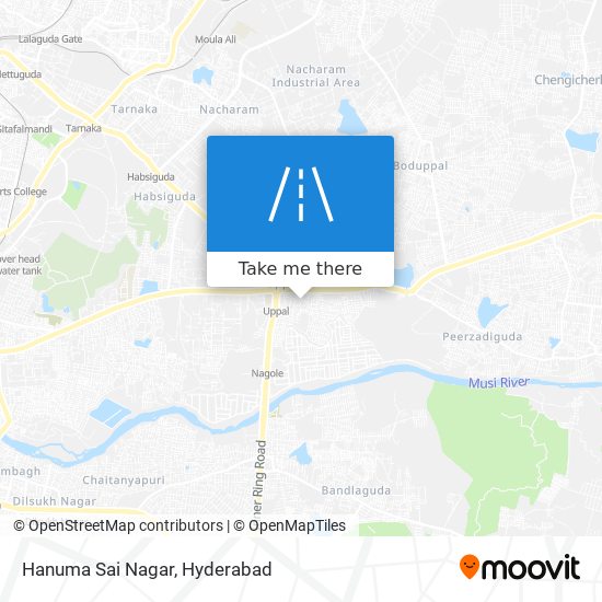 Hanuma Sai Nagar map