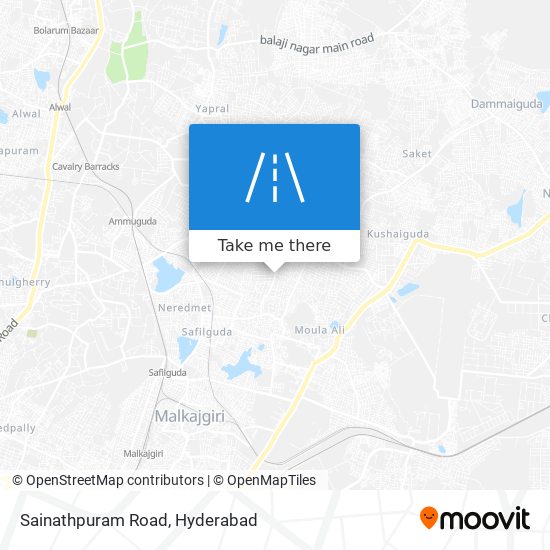 Sainathpuram Road map