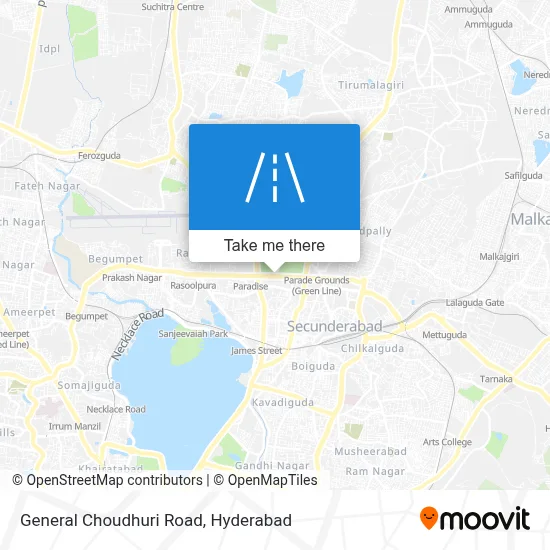 General Choudhuri Road map