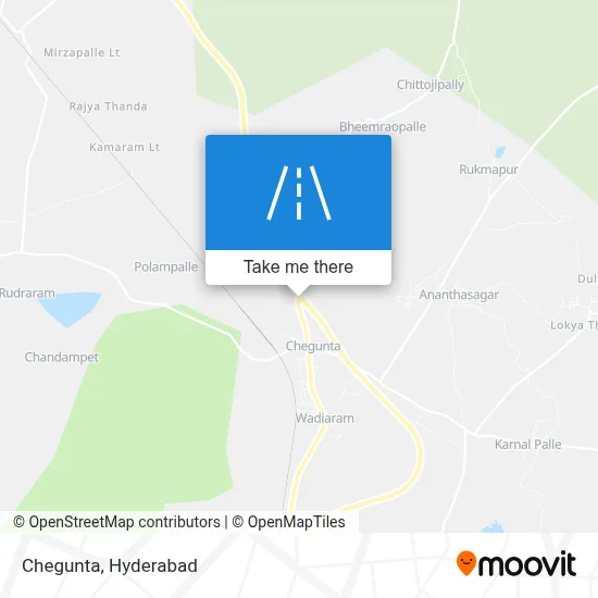 Chegunta map