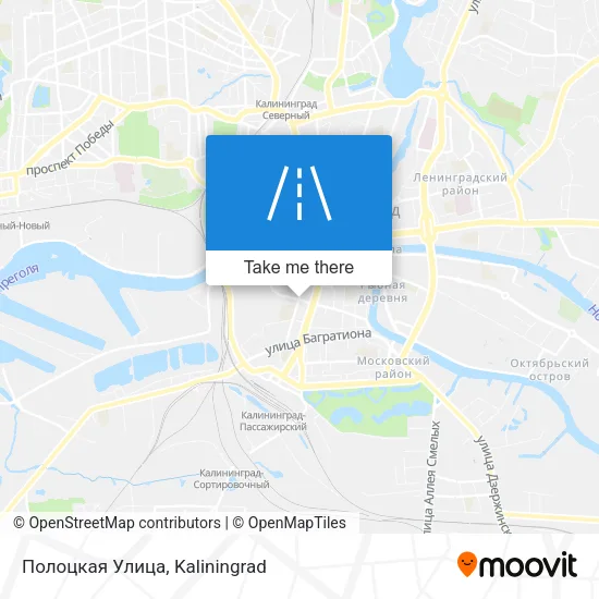 Полоцкая Улица map