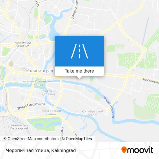 Черепичная Улица map