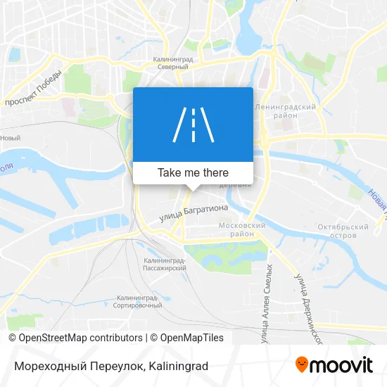 Мореходный Переулок map