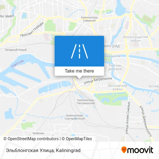 Эльблонгская Улица map