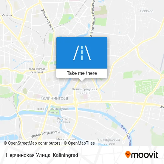 Нерчинская Улица map