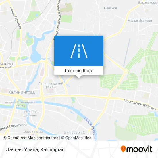 Дачная Улица map