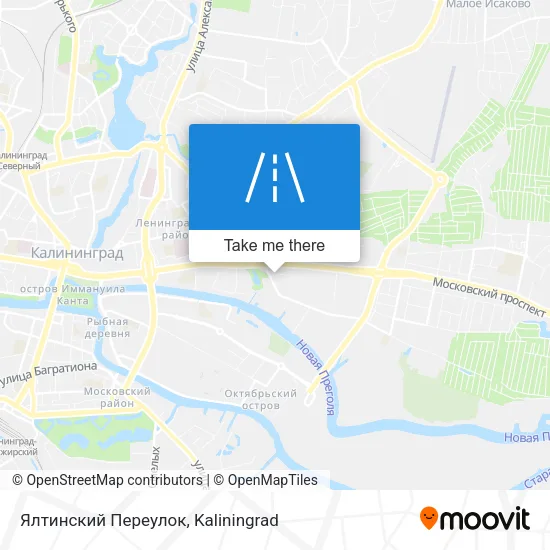 Ялтинский Переулок map