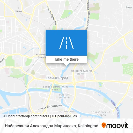 Набережная Александра Маринеско map