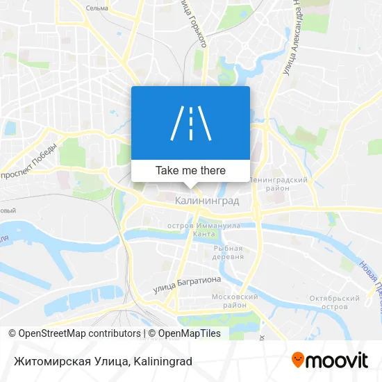 Житомирская Улица map