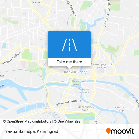 Улица Вагнера map