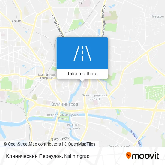 Клинический Переулок map
