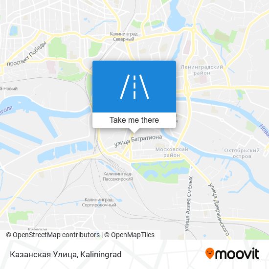 Казанская Улица map