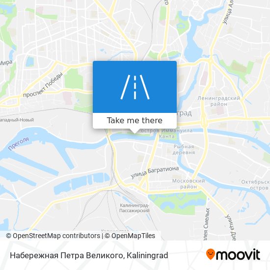 Набережная Петра Великого map