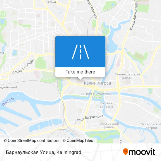 Барнаульская Улица map