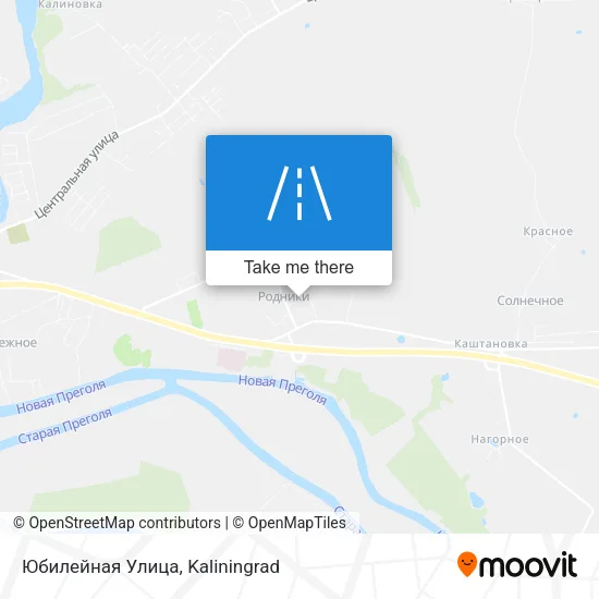 Юбилейная Улица map