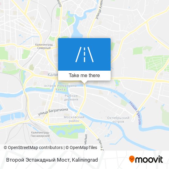 Второй Эстакадный Мост map