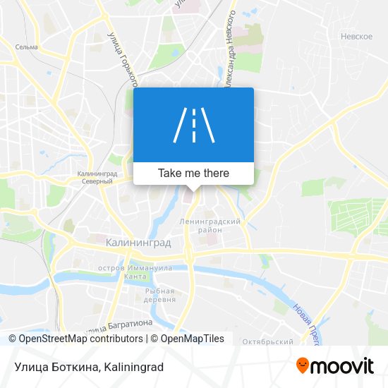 Улица Боткина map