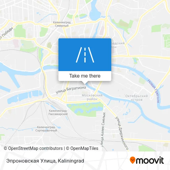 Эпроновская Улица map