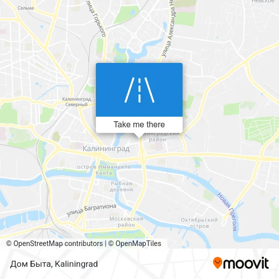 Дом Быта map
