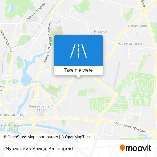 Чувашская Улица map