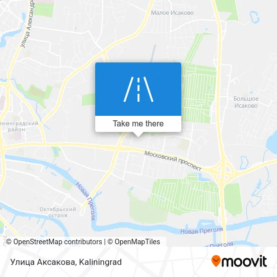 Улица Аксакова map