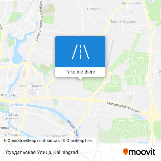 Суздальская Улица map