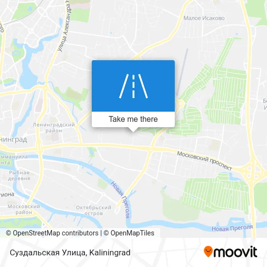 Суздальская Улица map