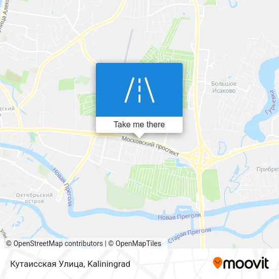 Кутаисская Улица map