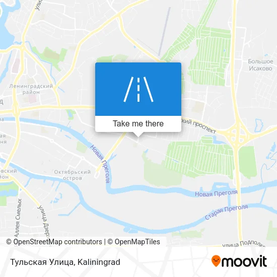 Тульская Улица map