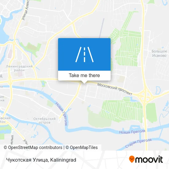 Чукотская Улица map