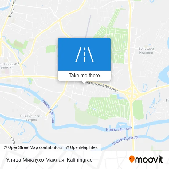 Улица Миклухо-Маклая map