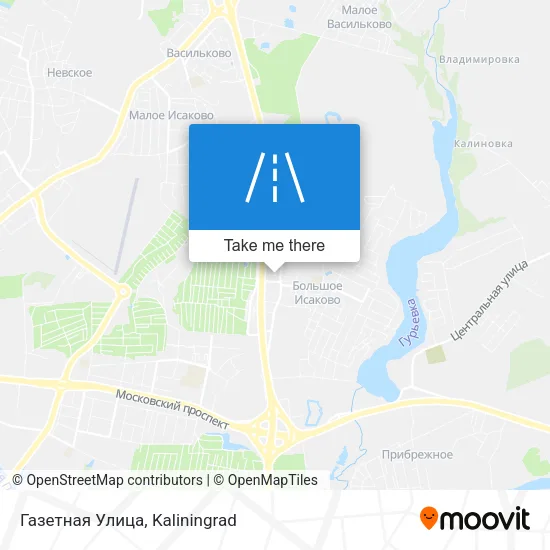 Газетная Улица map