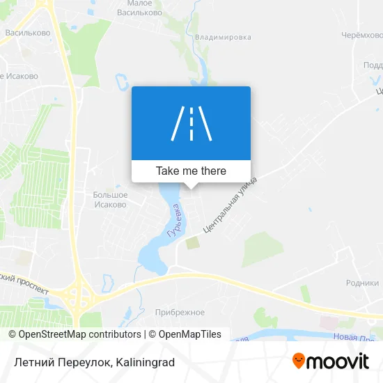 Летний Переулок map