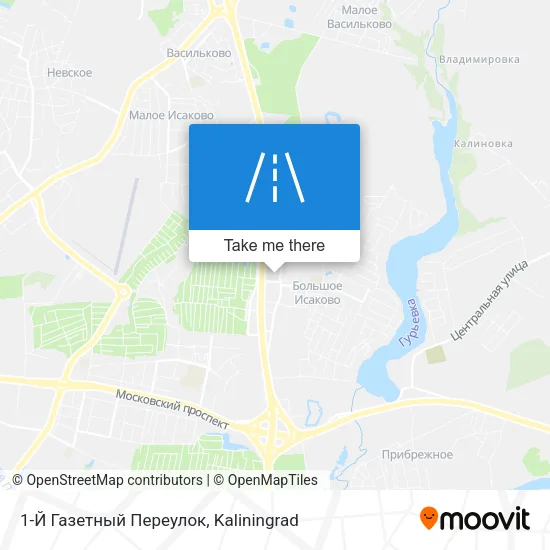 1-Й Газетный Переулок map