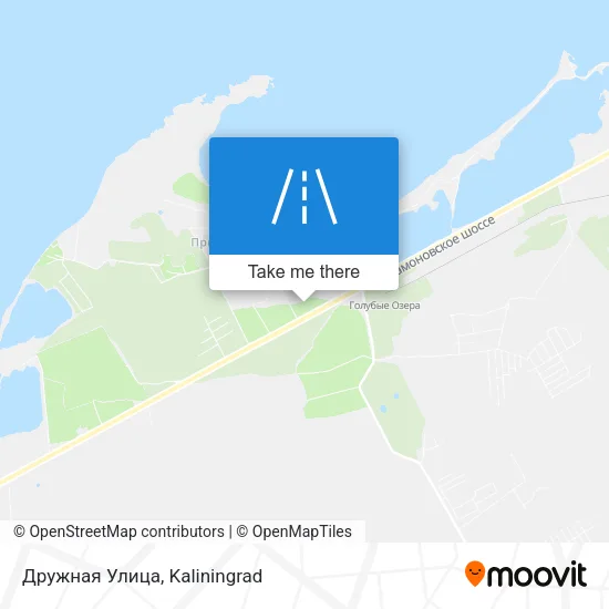 Дружная Улица map