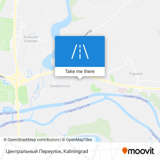 Центральный Переулок map