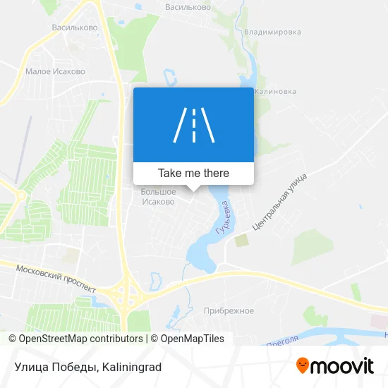 Улица Победы map